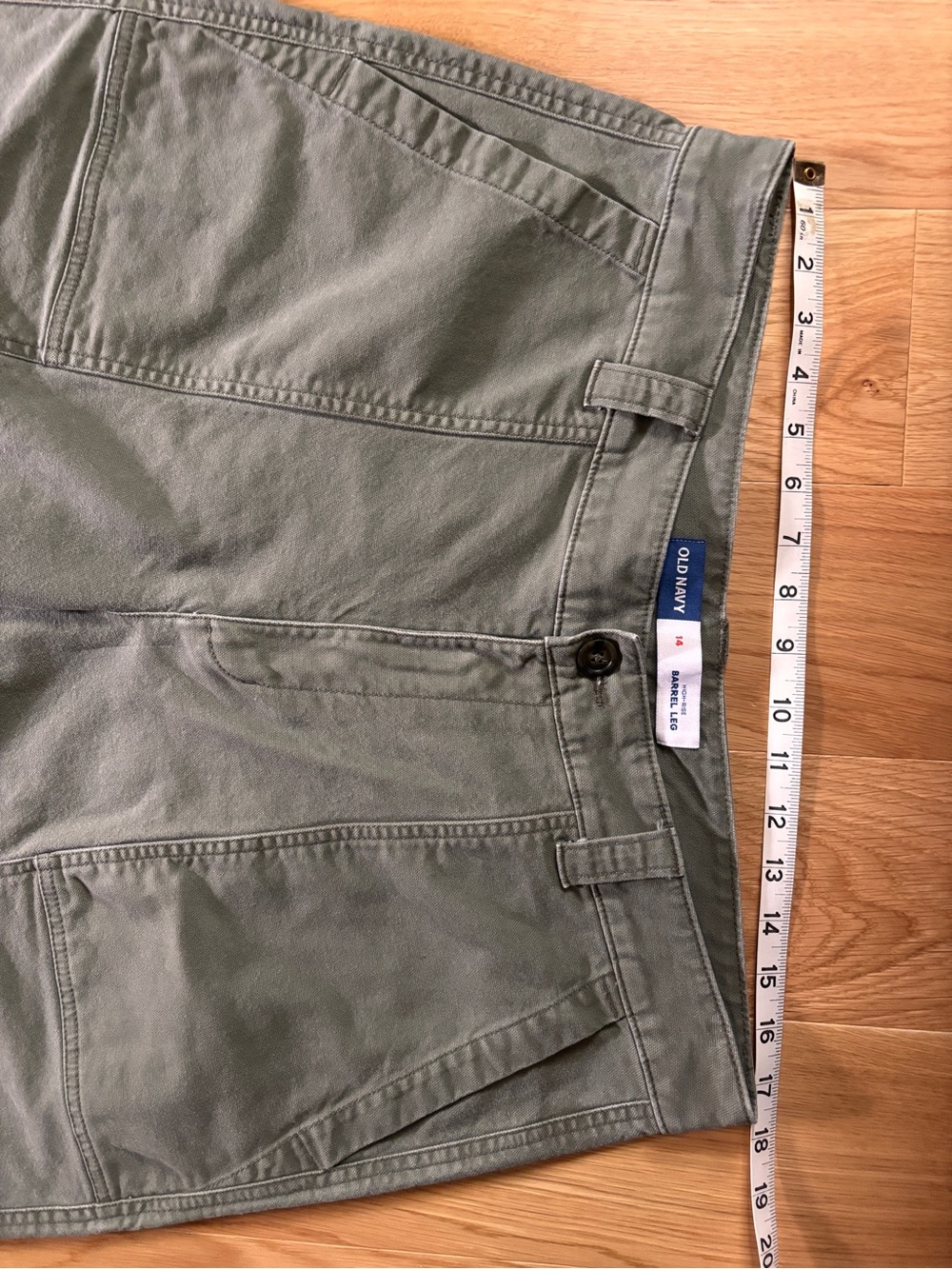 High Rise Barrel Pants - Picture 3 of 4